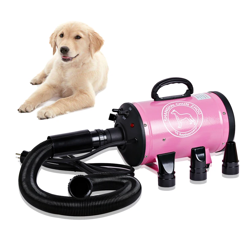 1PC BS-2400 pet supplies pet dryer 220V speed dog hair dryer pet single motor water blowing machine