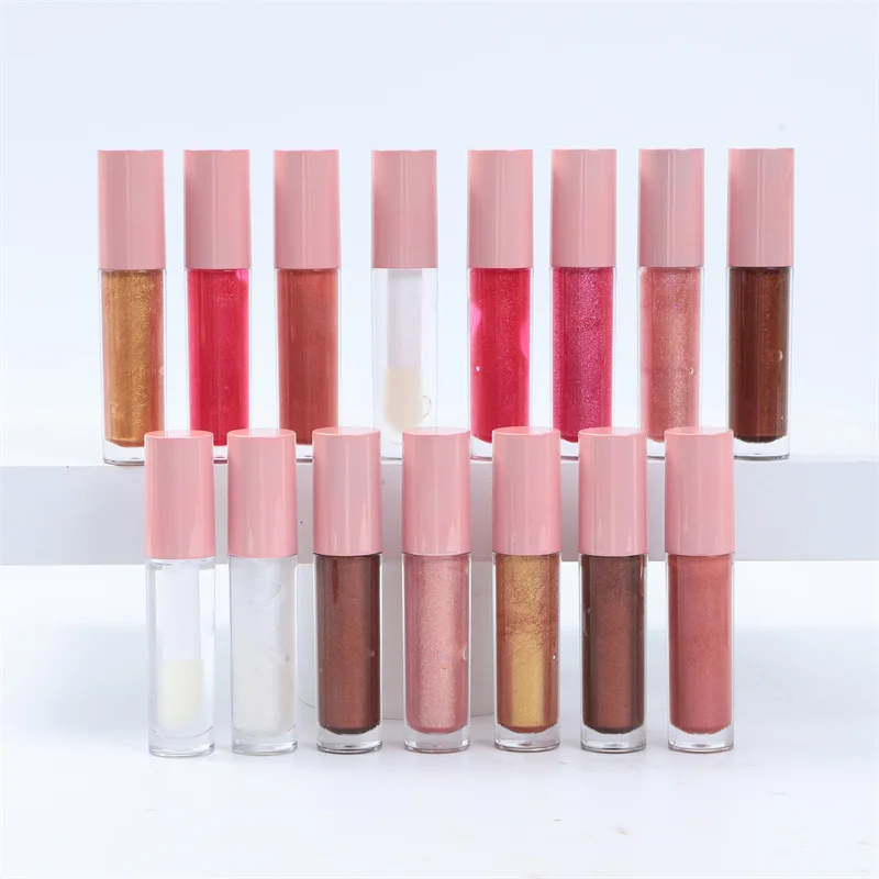 

L665 Hot selling Lip Gloss Custom Glitter Private Label Liquid Vegan Lip gloss vendor lipstick