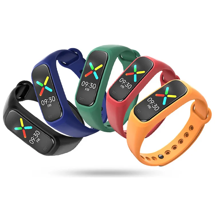 

Lianmi Oppoband Bracelet Smart Watch Strap Silicone Replacement Bands For OPPO Band Strap, Multi colors/as the picture shows