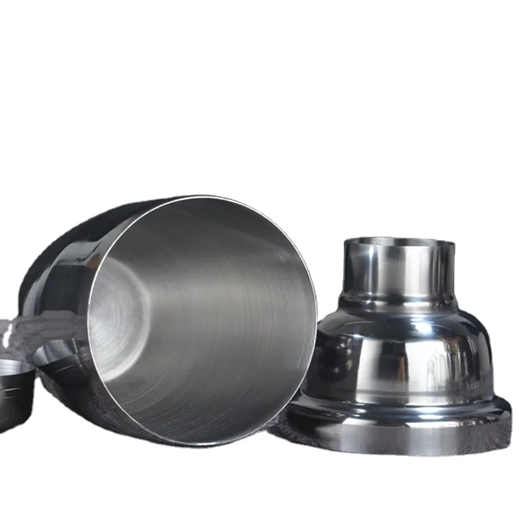 
350ml Stainless Steel Metal Cocktail Milk tea Shaker Bottle 