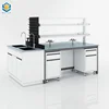 WUY Laboratory furniture laboratory work bench chemistry laboratory table central table floor mount