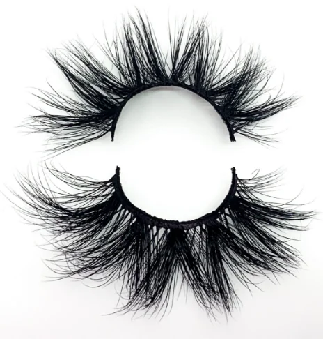 

Free sample natrual cruelty free eyelash soft faux eyelash brush 27mm 3d wispy 30mm mink eyelashes, Black color