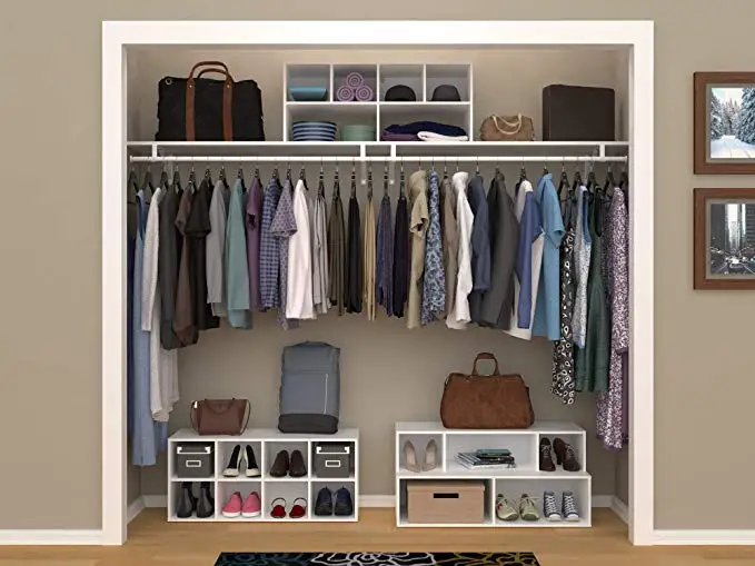 带sgs 证书的衣柜货架组织者家庭立方体存储卧室家具