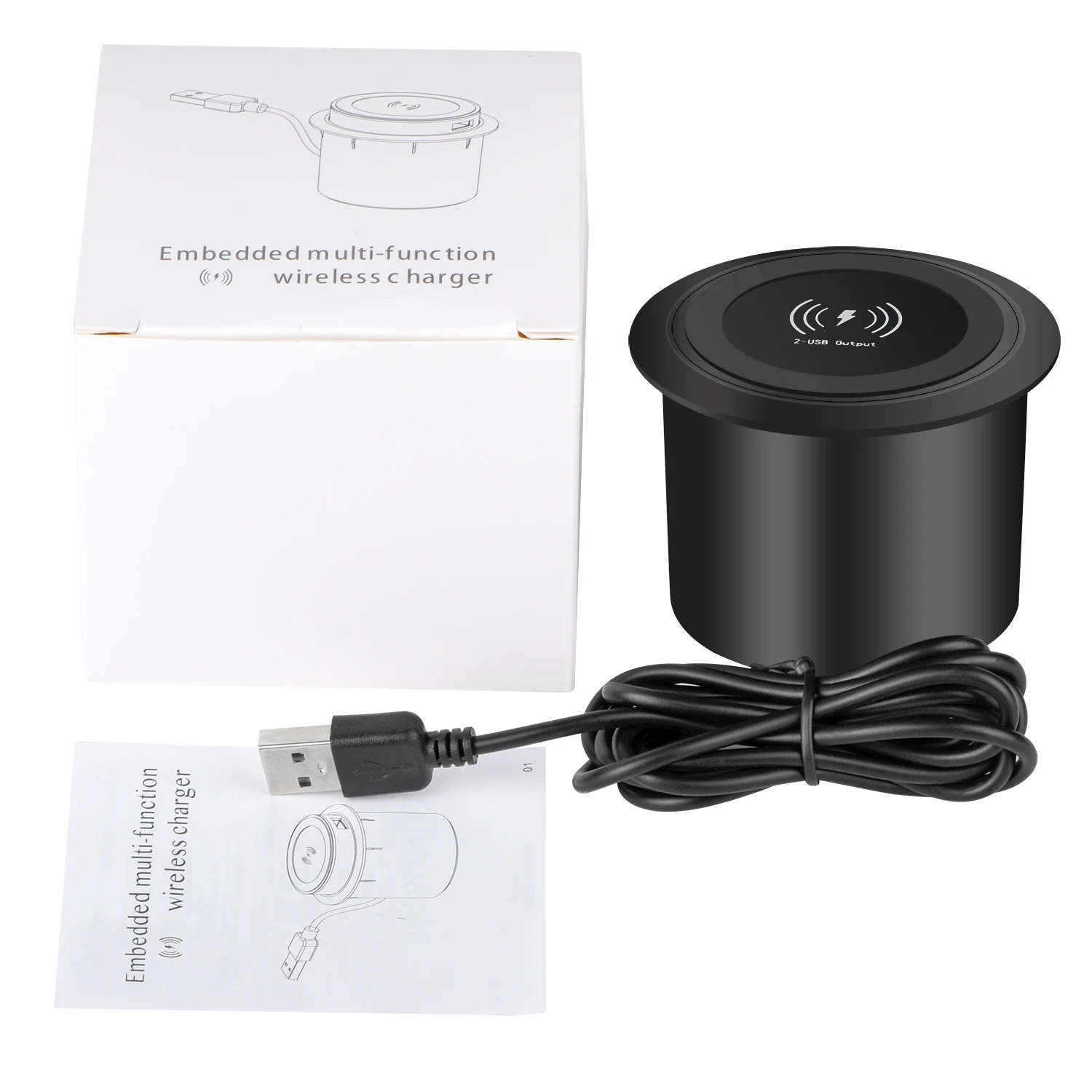 

Wireless Charging Table Desk Charging Station for cafe restaurant, N/a