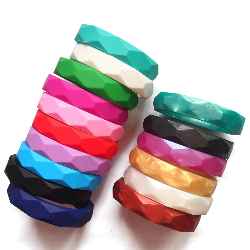 

JUHU silicone Bracelet For Women Simple Jewelry silicone bracelet 2021 bracelets geometric, Colorful