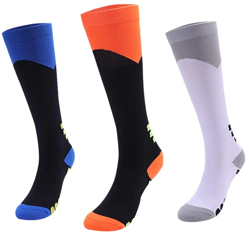 

XY-0123 Nylon Knee Socks Football Soccer Socks, Custom color