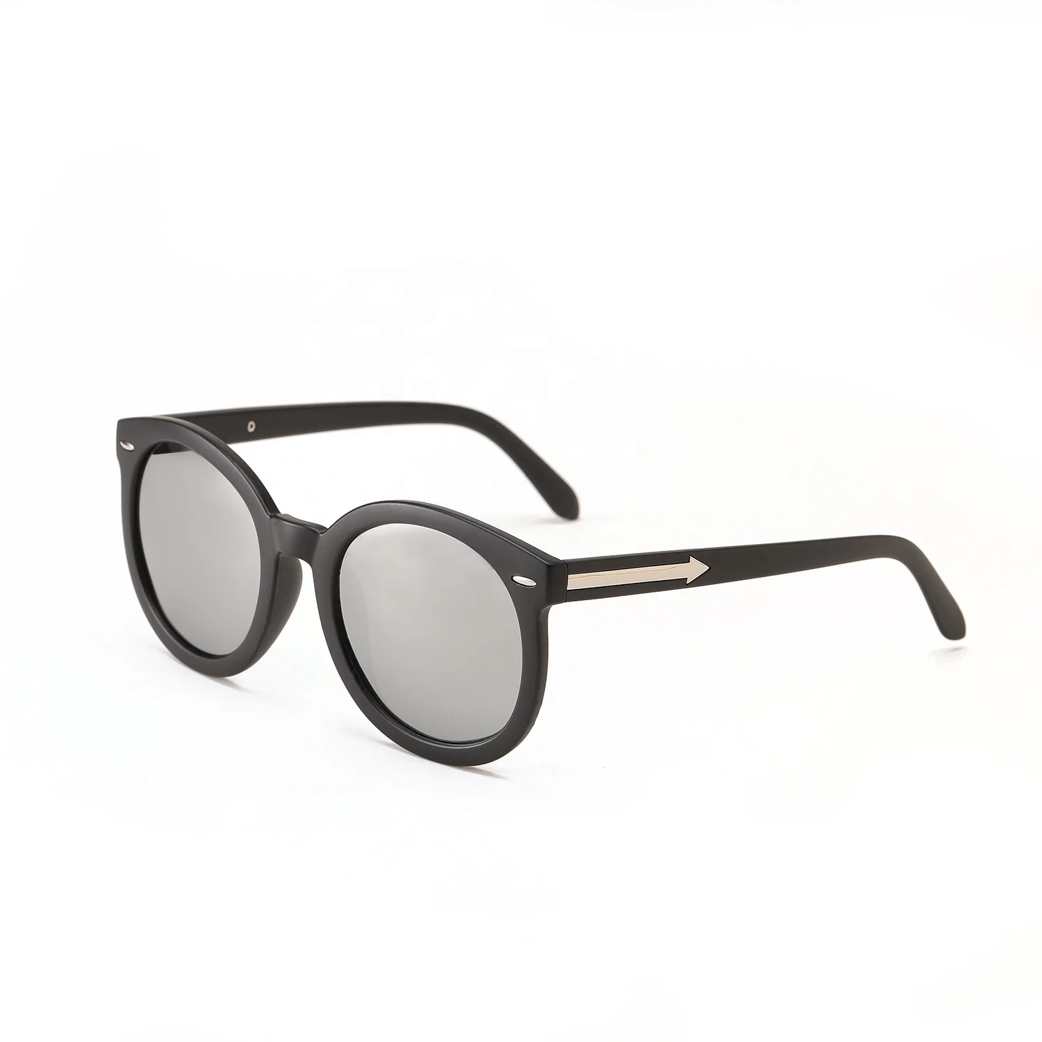 

Sunborry Polarized Round Retro Classic Blue Film Unisex Designer Sun Glasses For Woman Men