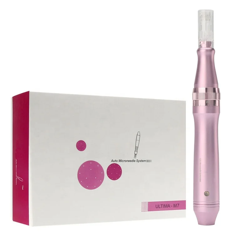 

2021 Newest Auto Micro Needles Dermapen/ Electroporation Derma Pen, Gold and pink