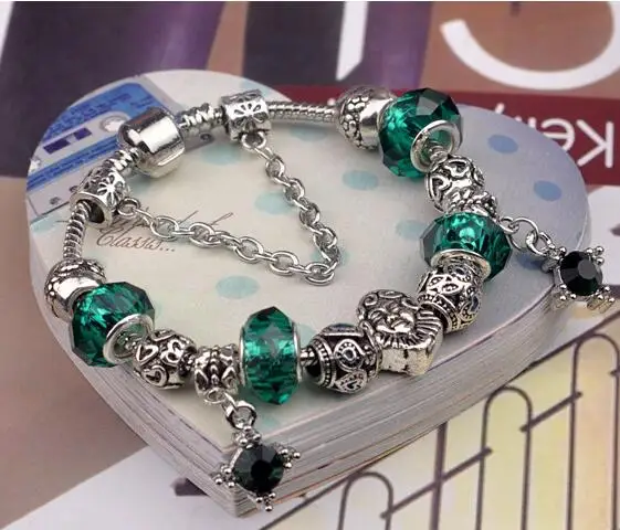 

New Fashion Murano Glass Beads Bracelets & Bangles DIY Jewelry