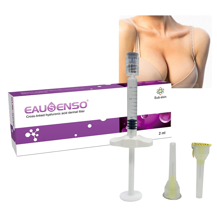 Cross-Linked Hyaluronic Acid Dermal Breast Filler Injection