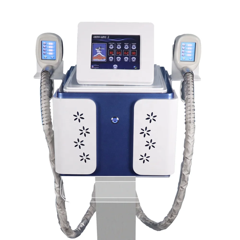 

Weight Loss Cool Tech Cryo Fat Freezing / Cryocooler Reduce Fat Machine / 360 cryolipolysis machine, Bule