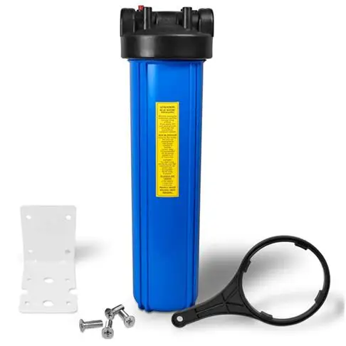 
Reverse Osmosis 20 Inch Whole House Jumbo Big Blue Housing Blue Or Clear Pp Cck Water Filter 