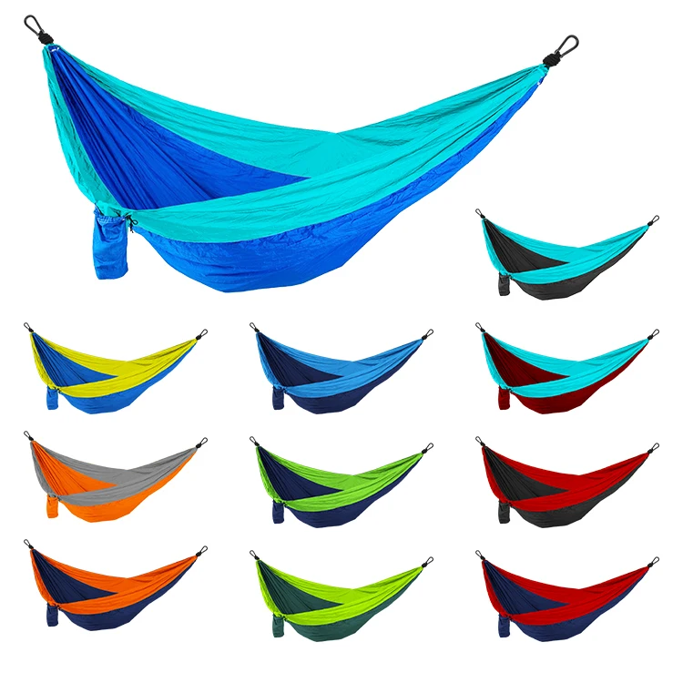 
HOMFUL Portable Ultralight nylon hiking swing folding single hammock in American market 