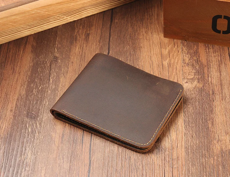 

Crazy horse leather purse real leather wallet genuine leather wallet