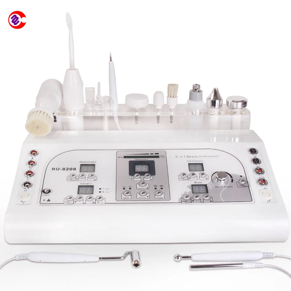 

Ultrasonic Facial Care Moles Removal Acne Removal High Frequency 8in1 beauty Machine