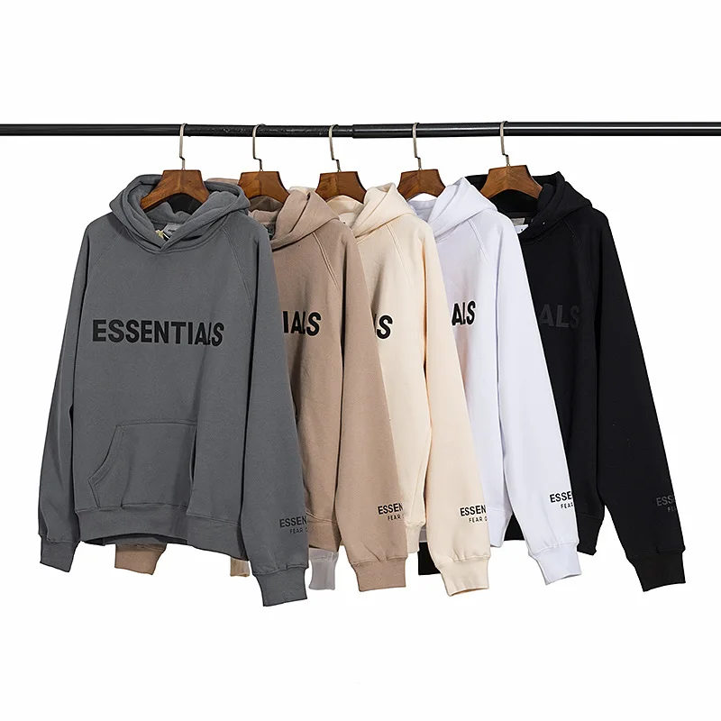 

Fear of god essentials hoodie original 1:1 high street fshion autumn winter unisex hooide, Could be customized