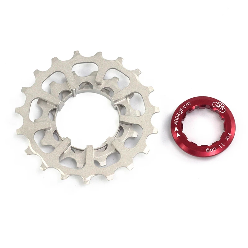 

SILVEROCK Bike Cog Cassette Chrome Sprocket for Brompton 3Sixty Pikes Folding Bike External 3Speed 7Speed 11-28T Chainwheel