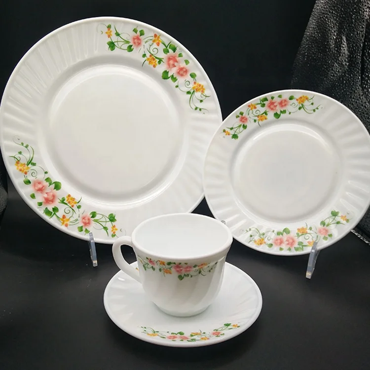 
Heat-resistant opal glass dinner tableware opal tableware 