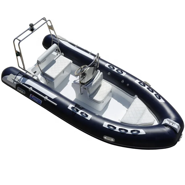 

CE RIB Boat 420 14.1ft Inflatable RIB Boat Fiberglass Hypalon Sport RIB Inflatable boat for sale, Optional