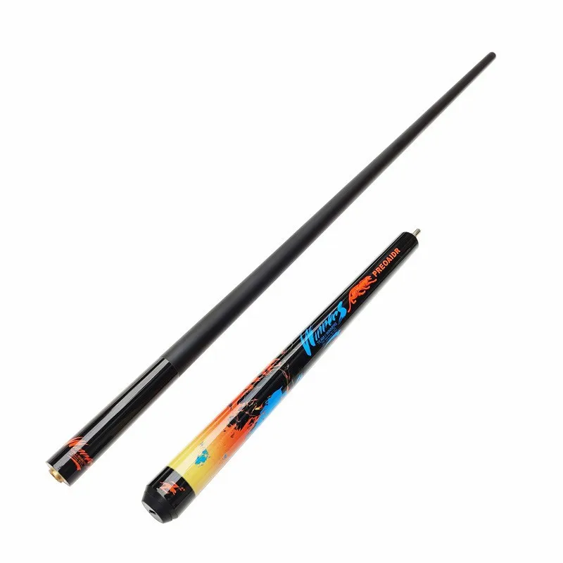 Xikuno Premium 115cm Carbon Fiber Pool Cue 3/4 with 13.5mm Tip Handcrafted