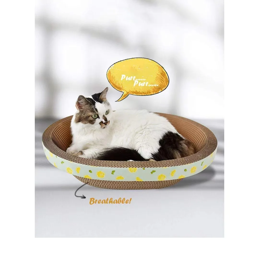 

Selling Best Wholesale Cardboard Cats Bed Cat Scratching With Catnip With Reasonable Price