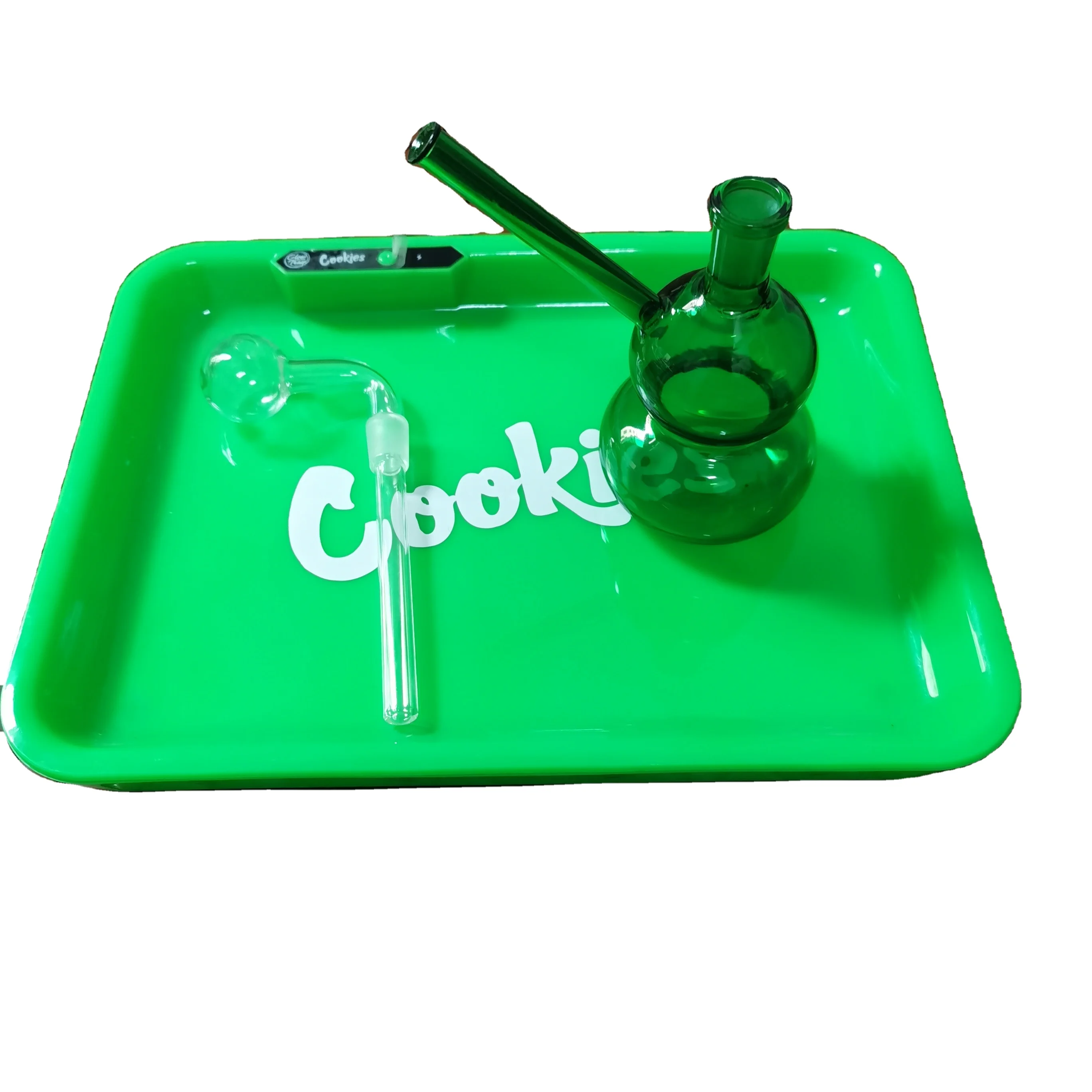 

Hot Selling Water Pipe Glass Smoking Accessories Beaker Smoking Set, Mix color