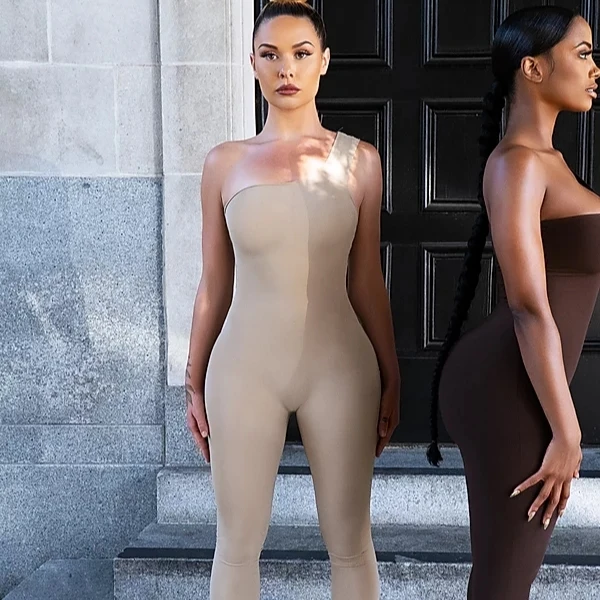 

8708 Sexy onesie pajamas women adult custom printed one piece jumpsuit