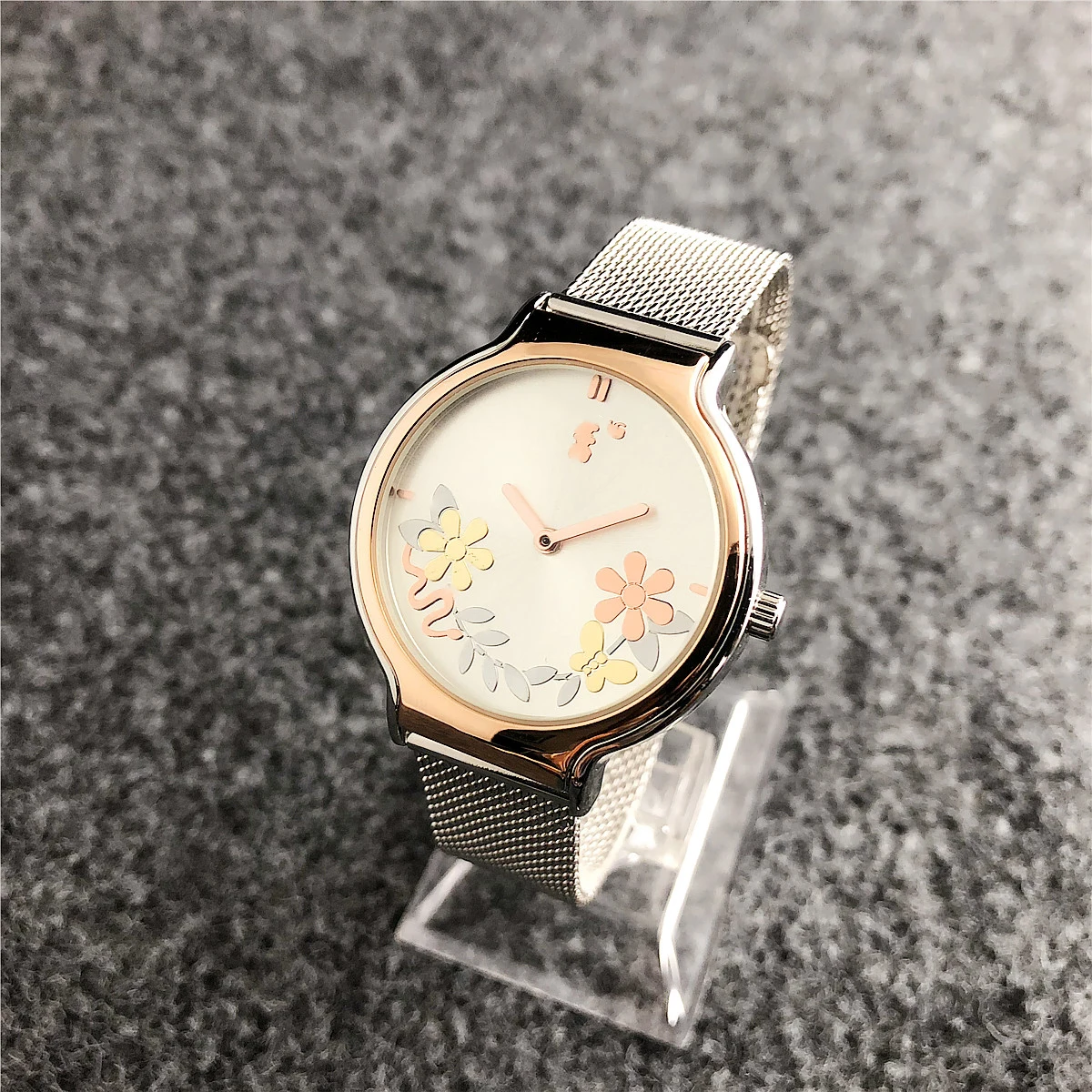 

the multifunctional watch luxury band fashion lady watches metal strap for wristwatch OEM factory, Gold