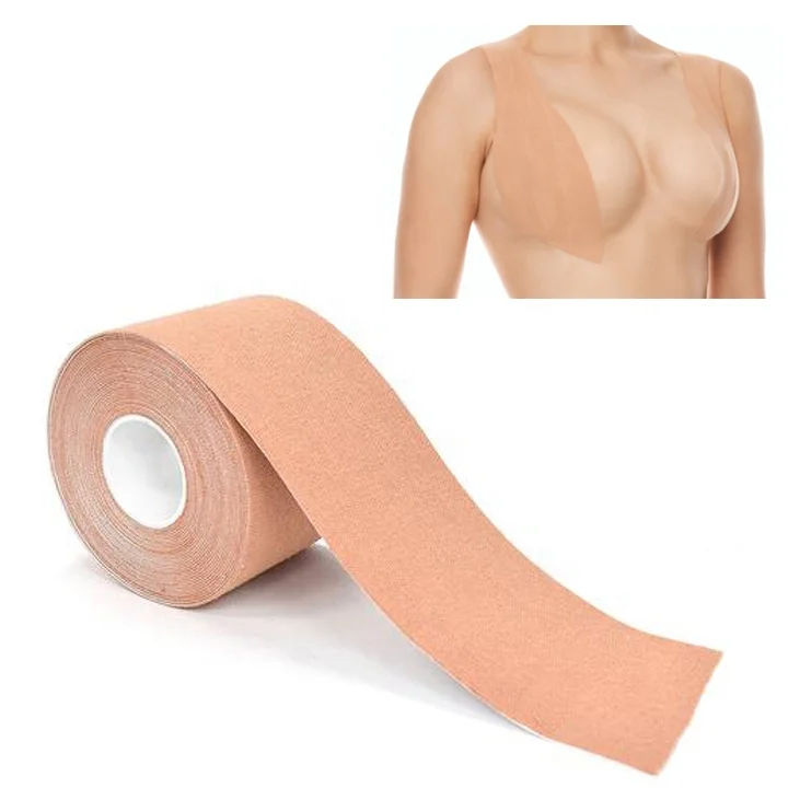 
Medical grade Manufacturer price Waterproof Boob Lifting Body Tape with nipple cover pasties 