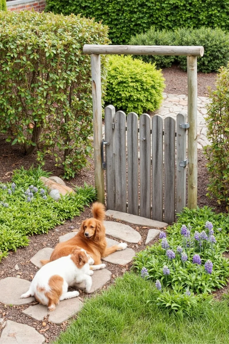 how to create the purr fect woof tiful garden integrating pets into your outdoor gate space
