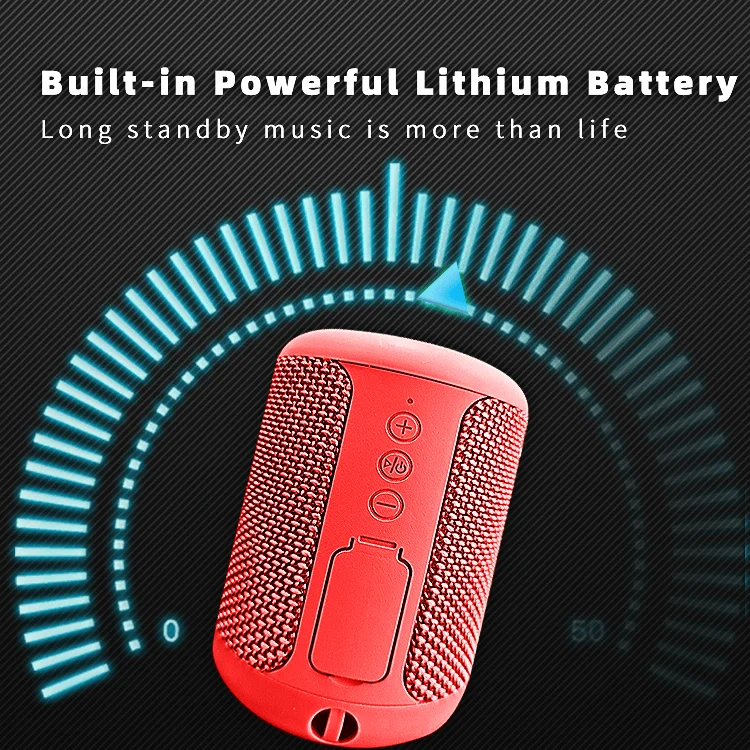 New fashion Mini IPX7 Waterproof Portable Bluetooth Fabric Outdoor Speaker - ANKUX.COM