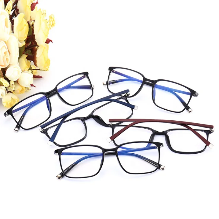 

Hot Sale monturas de gafas ready stock blue light blocking glasses tr90 optical frames eyeglasses