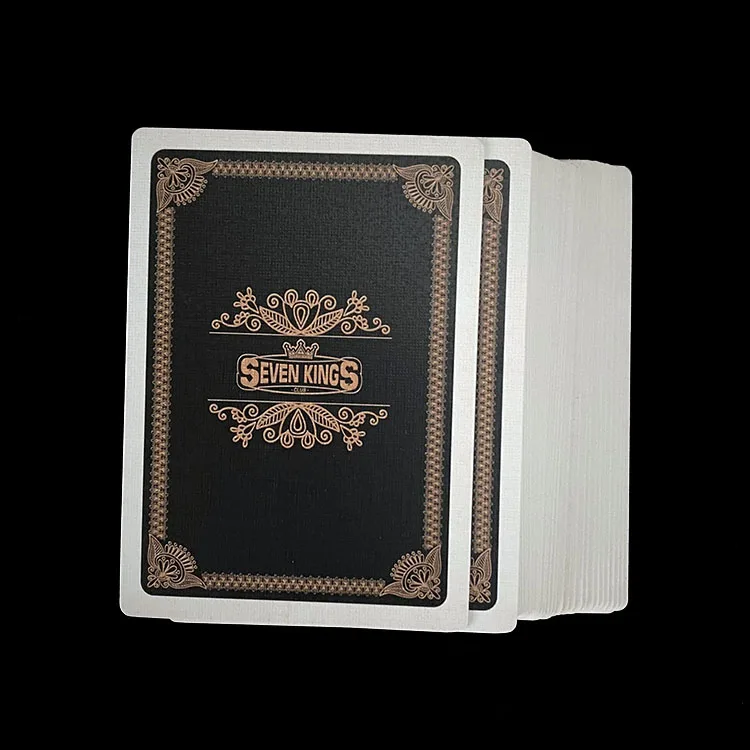 

Professional casino poker standard size playing cards