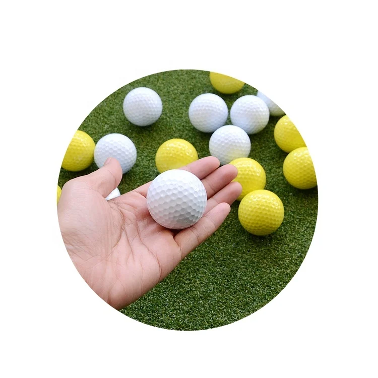 

Floater Golf Balls Unsinkable Range Balls Floating Practice Golf Ball, White, yellow