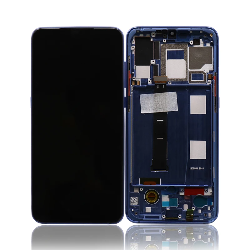 

100% Original LCD Touch Screen Frame For Xiaomi Mi 9 Phone With Digitizer Smartphone For Xiaomi Mi 9 Assembly Frame, Black