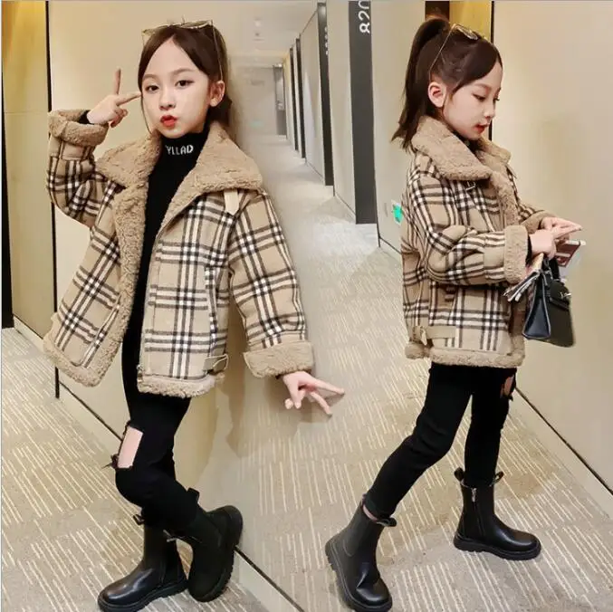 

2021 Overcoat Kids Hot Sale Stripe Warm Popular Comfortable Baby Boys Winter Coats girl Children's coats