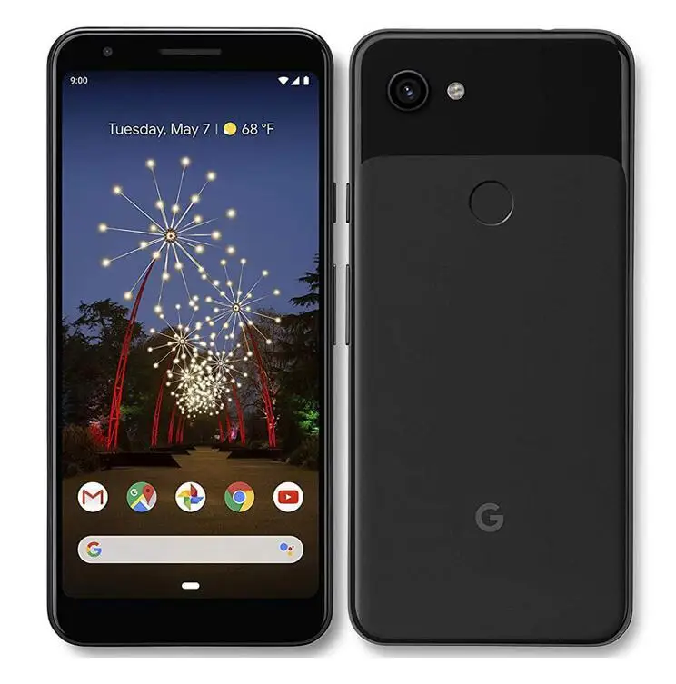 

Refurbished Original Google Pixel 3A Unlocked Cell Phone Octa Core 4GB/64GB 5.6 inch 12.2MP 4G Lte, White / black