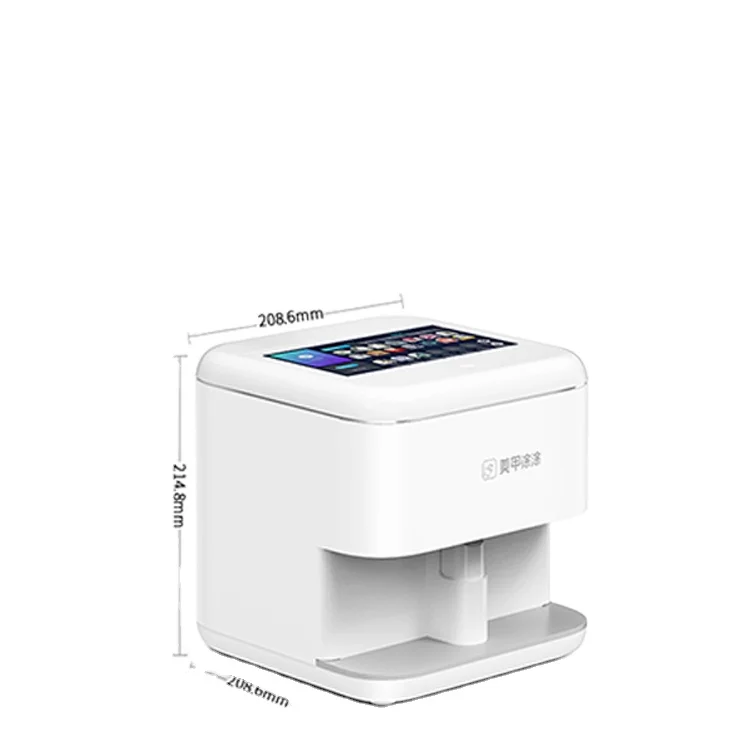 

3d nail printer v12 3d nail printer print gel large stocks best price 3d nail printer v11 mini machine, White