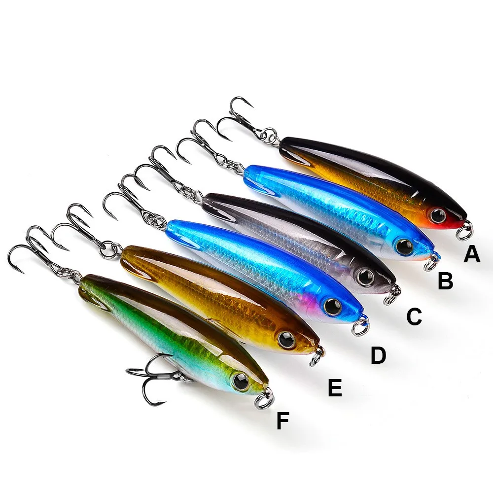 

fishPencil Lure Artificial 8.5cm/11.5g Swim Baits Hard Bait Wobbler, Various