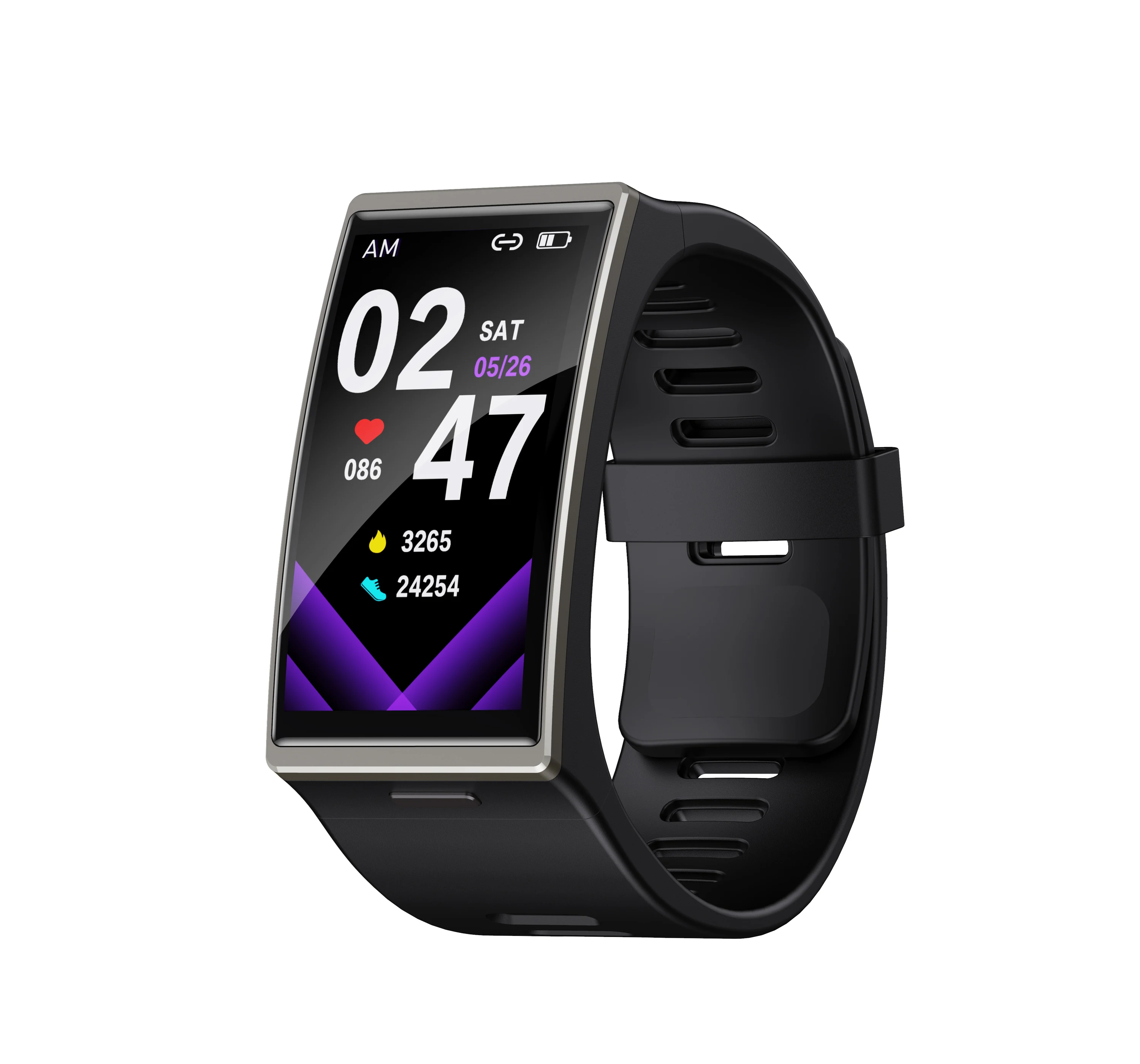 

Smart Wrist Watches DM12 With Big Screen Full Touch Sport Men IP68 Waterproof Fitness Tracker Watch Smart bracelet