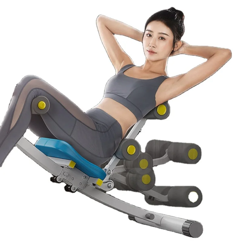 

2021 Exercise 4 in 1 Function Gym Equipment PortAbdominalle Indoor Belly Machine Model Abdominal Device, Black
