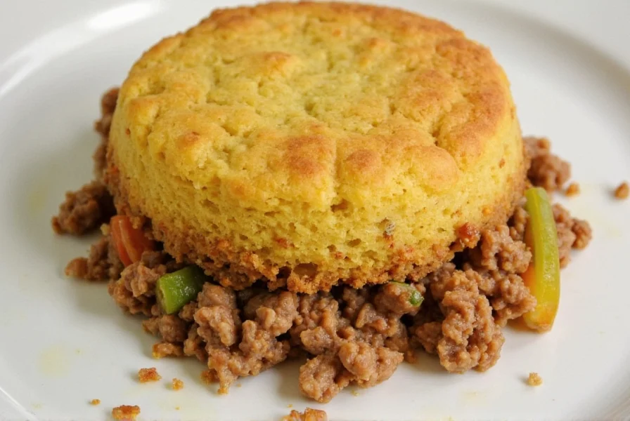 Cheesy Mexican Cornbread Slice