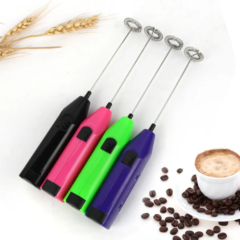 

TOP26 Automatic Electric milk frother Milk Foam Maker for Bulletproof coffee Matcha Hot Chocolate Whisk, Random color