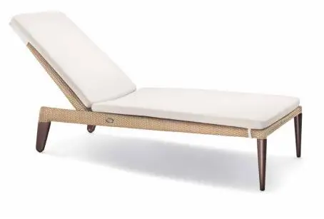 
Outdoor furniture Plastic rattan woven sofas and sunlounger sunbed series with cushion 