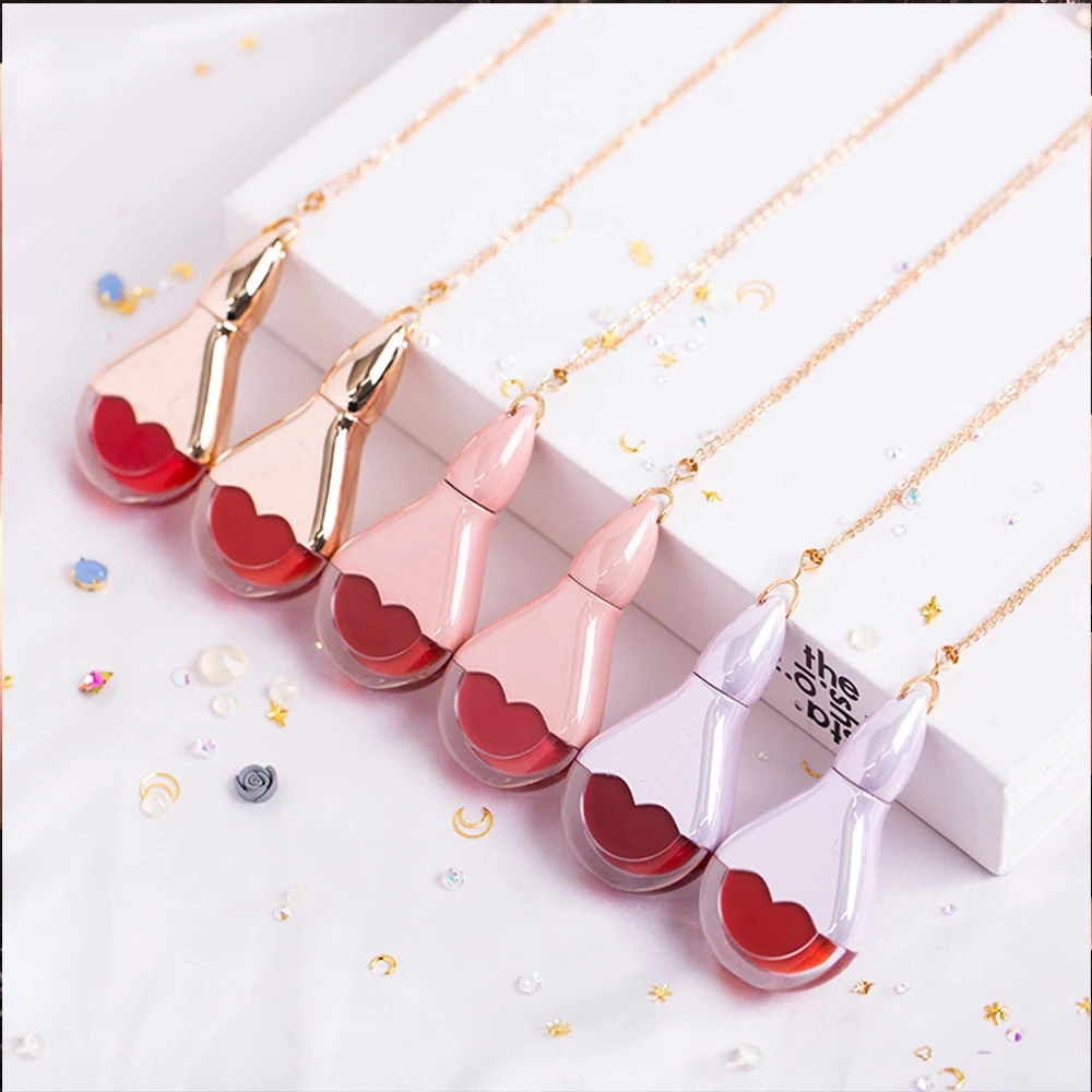 

Private Label Kids Glitter Kit Tube Waterproof Luxury High Quality Bottle Decorations Base Glossy Necklace Lip Gloss