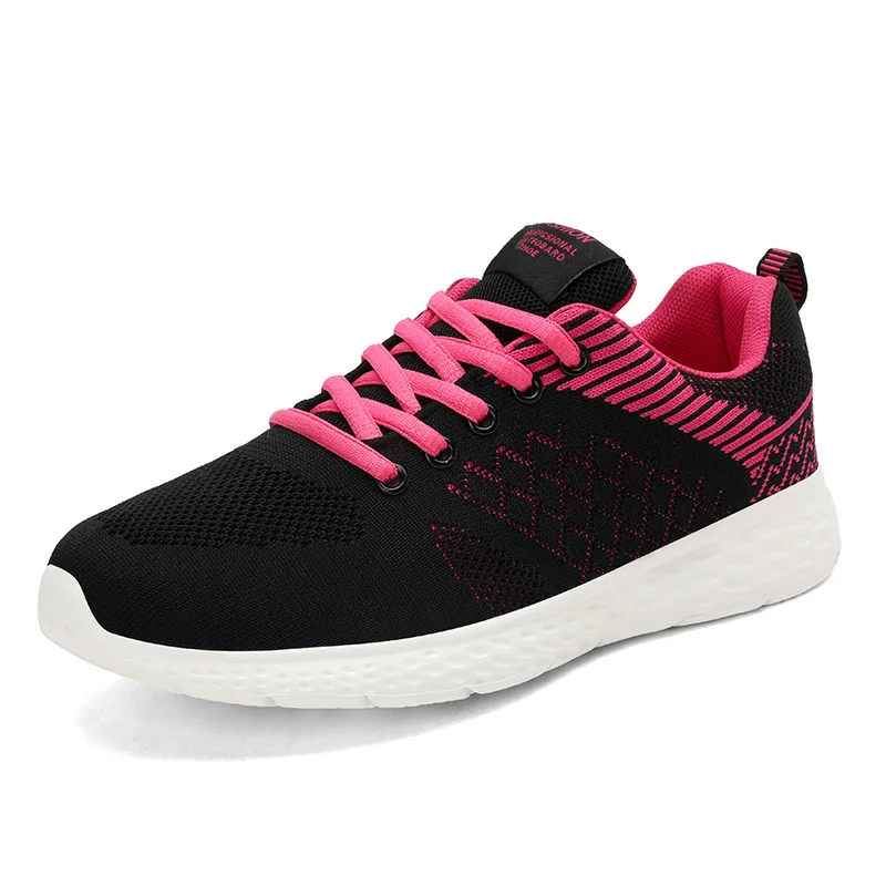 

Women Walking Shoes Mesh Breathable Sneakers Sport Shoes for Ladies, Black/white/black+fuschia/grey+purple