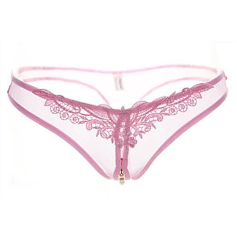 

LEX women crotchless panties open crotch sexy lace transparent panty briefs