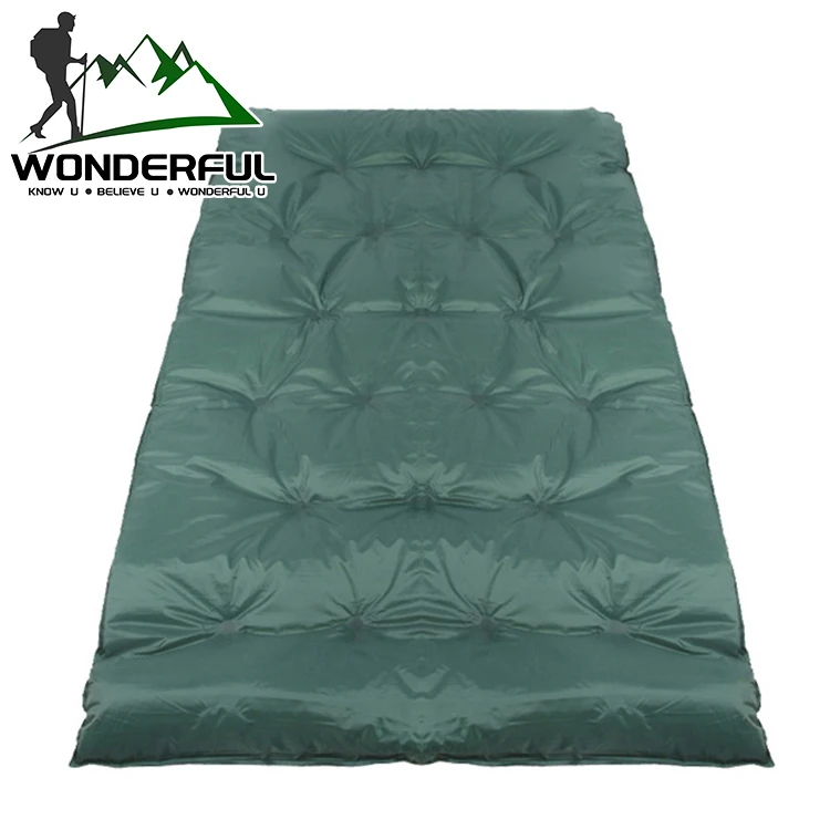 

Polyester Damp Outdoor Traveling Proof Waterproof Light Weight Automatic Inflatable Camping Mat