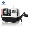 TCK6340 TCK6340S CNC slant bed lathe Gang tool lathe cnc turning center