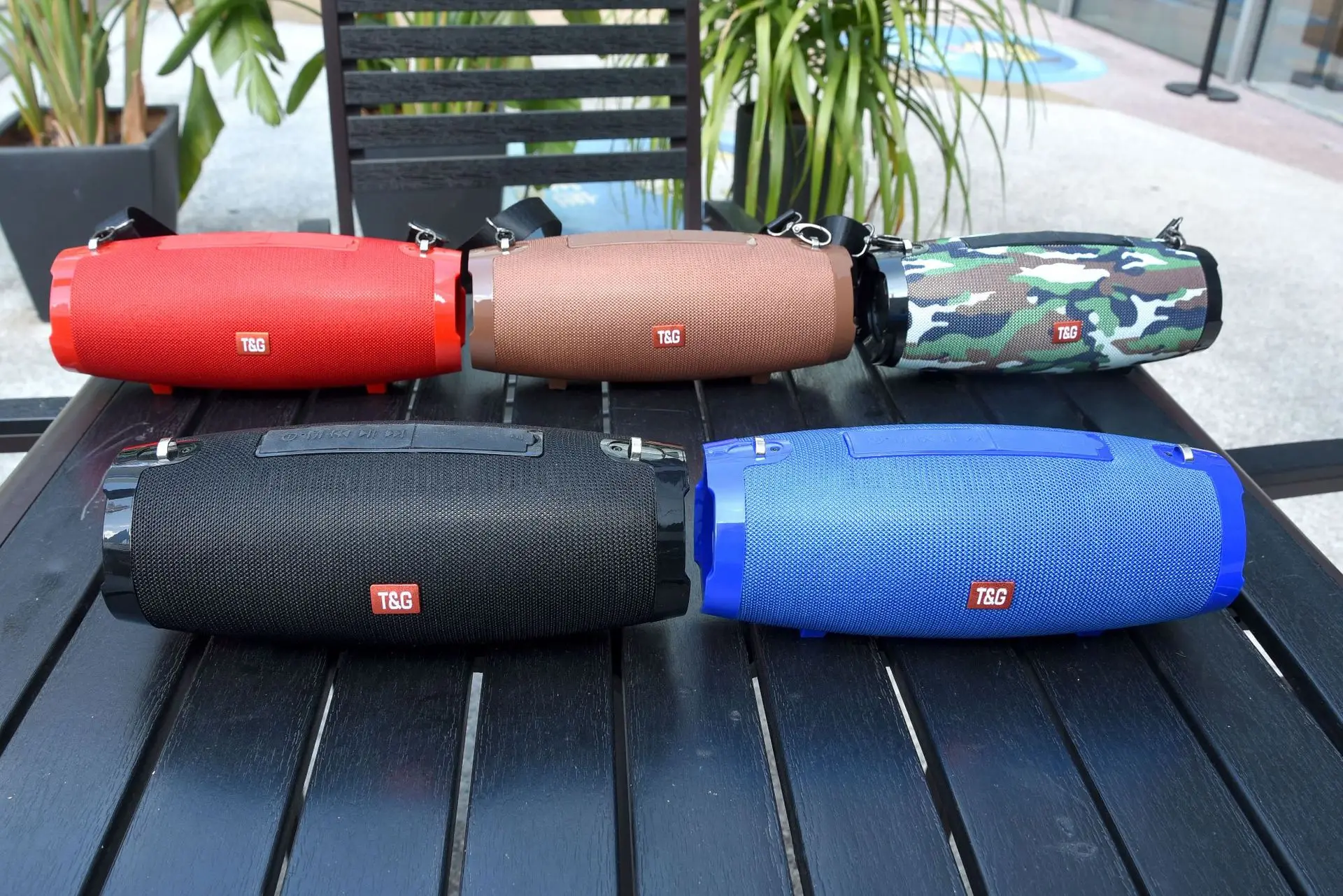 Hot Selling TG504 outdoor portable wireless bluetooth handsfree fabric speaker with belt - ANKUX.COM